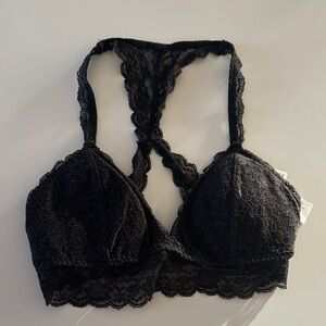 Elegant Black Lace Bralette
